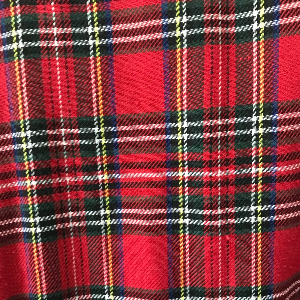 Vintage Thxgiving Classic Tartan Dress Red - Picture 3 of 7